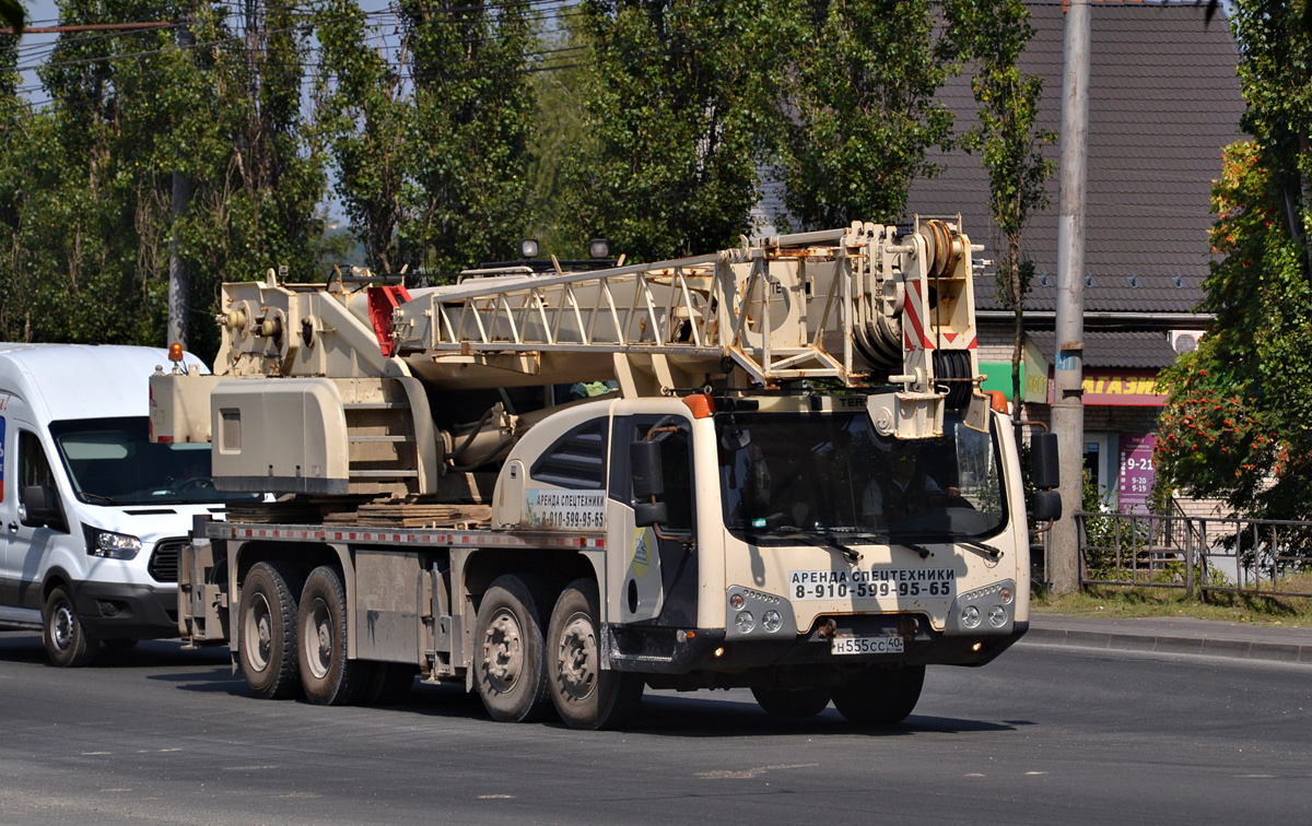 Калужская область, № Н 555 СС 40 — Terex / Demag (общ.мод.) [W09-M02,M10]