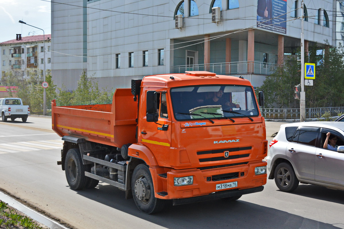 Саха (Якутия), № М 318 МА 14 — КамАЗ-43255-R4(28)