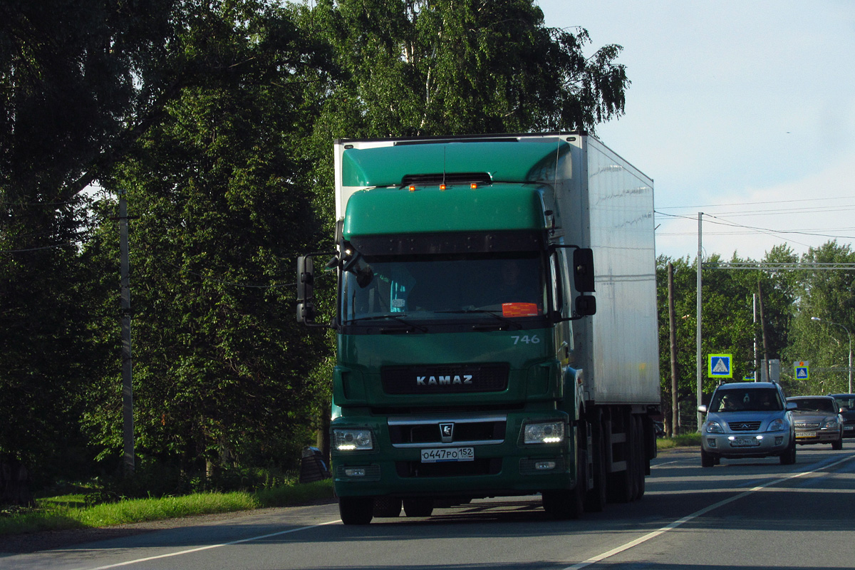 Нижегородская область, № 746 — КамАЗ-5490-S5(87)