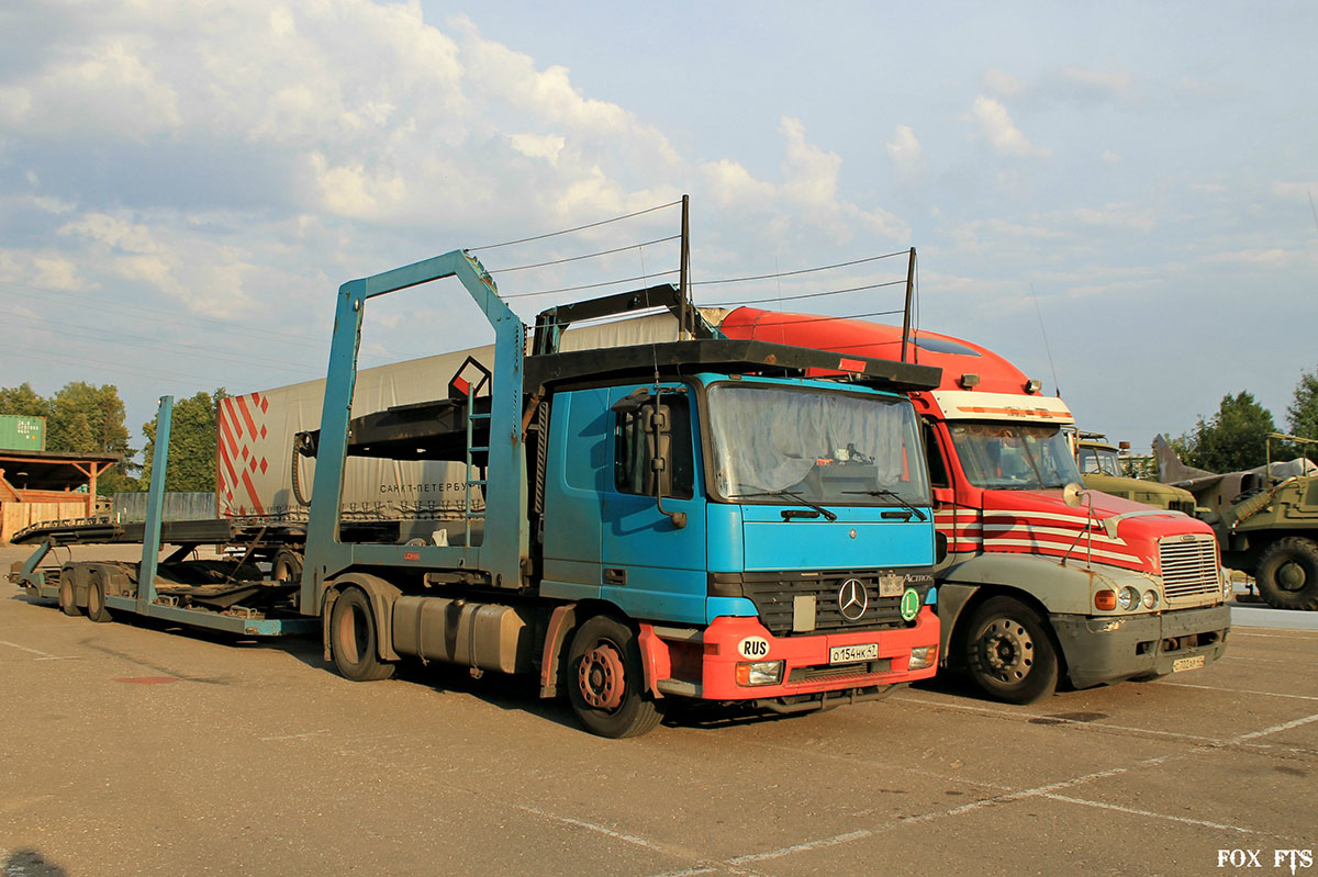 Ленинградская область, № О 154 НК 47 — Mercedes-Benz Actros ('1997) 1840