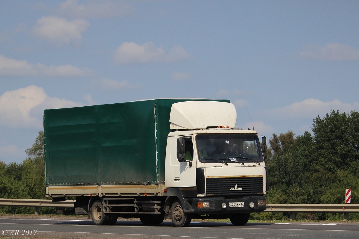 Смоленская область, № Х 201 НН 67 — МАЗ-437143