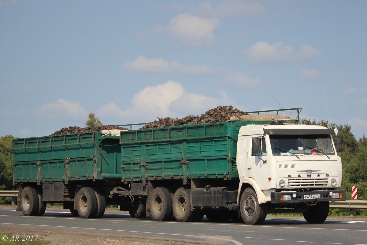 Ставропольский край, № Р 439 АХ 26 — КамАЗ-53212