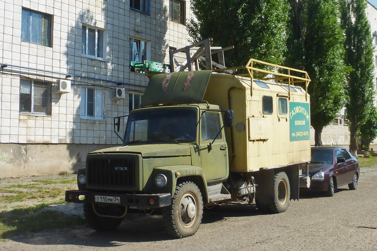 Волгоградская область, № Т 110 МК 34 — ГАЗ-3307
