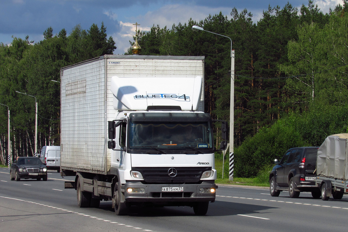 Ивановская область, № А 875 КМ 37 — Mercedes-Benz Atego 1222