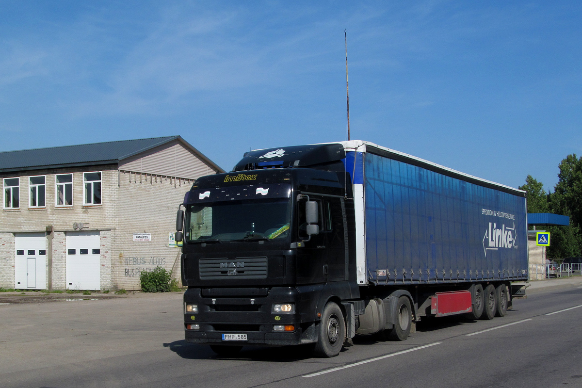 Литва, № FHP 585 — MAN TGA 18.440