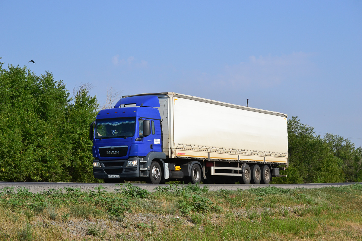 Удмуртия, № Т 590 СР 18 — MAN TGS 19.400