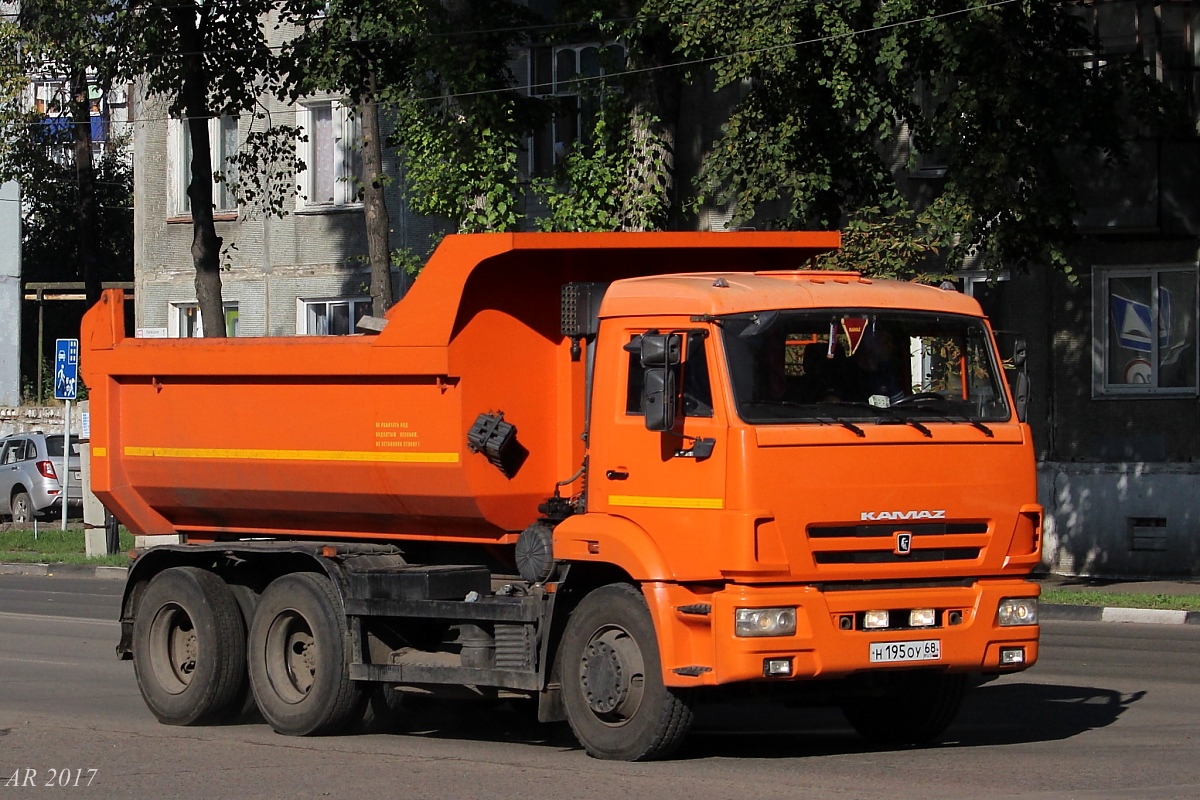 Тамбовская область, № Н 195 ОУ 68 — КамАЗ-65115-A4(23)