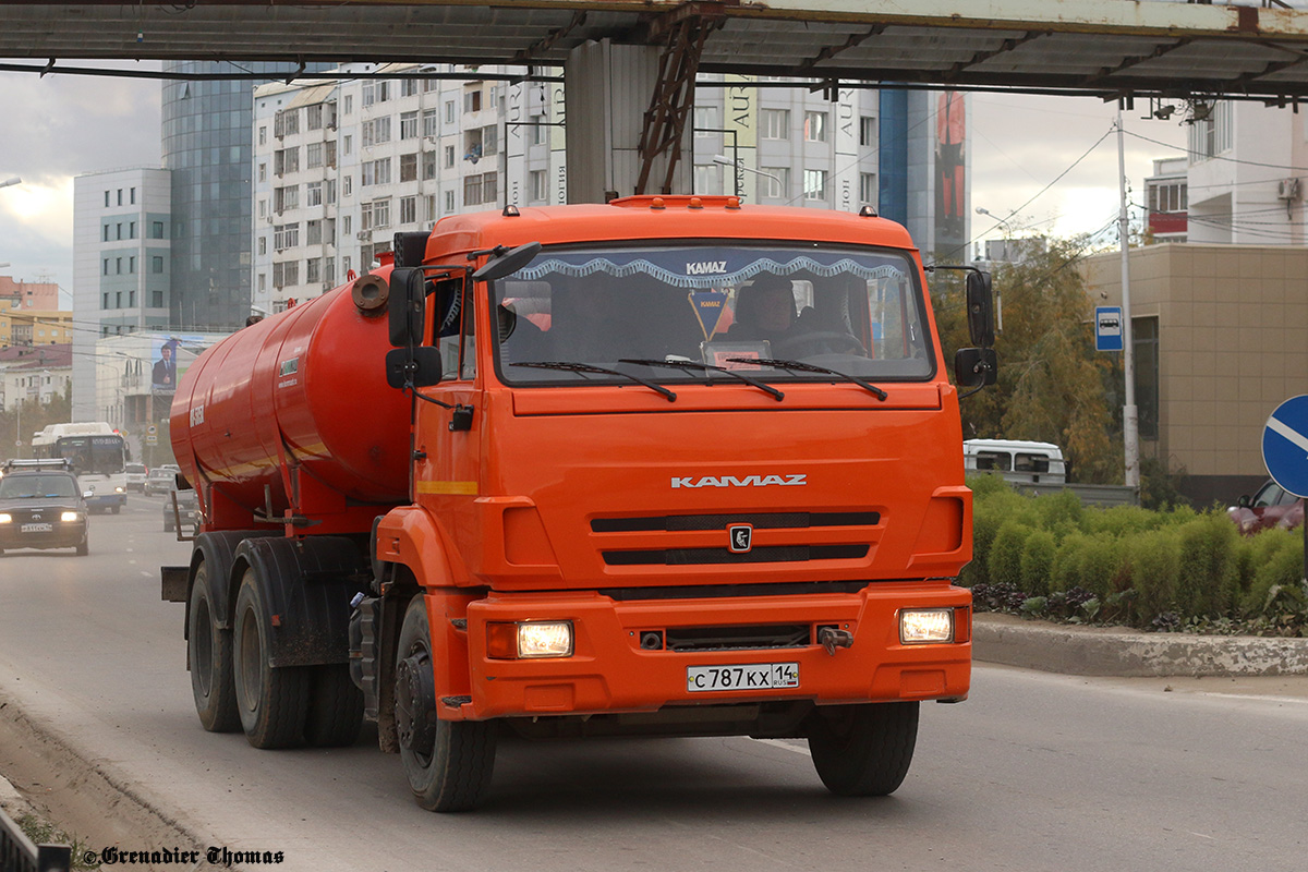 Саха (Якутия), № С 787 КХ 14 — КамАЗ-65115-62