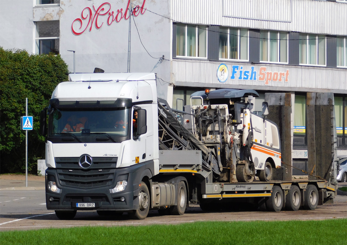 Эстония, № 896 BRZ — Mercedes-Benz Actros ('2011) 1845