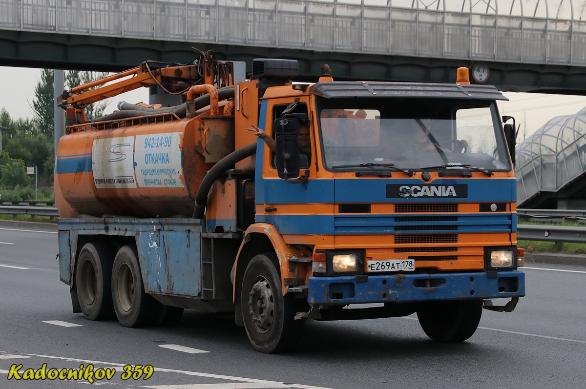Санкт-Петербург, № Е 296 АТ 178 — Scania (II) P113H