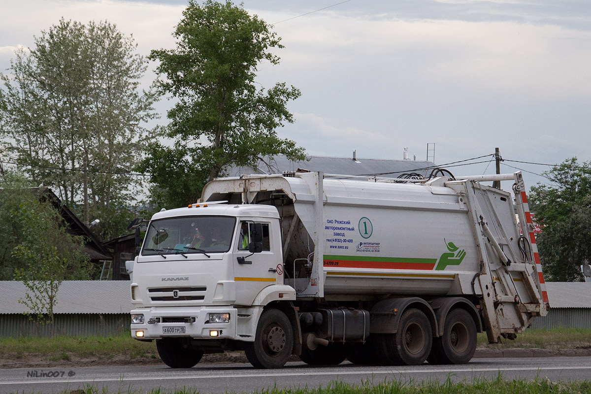 Удмуртия, № А 600 ТР 18 — КамАЗ-65115-A4(23)