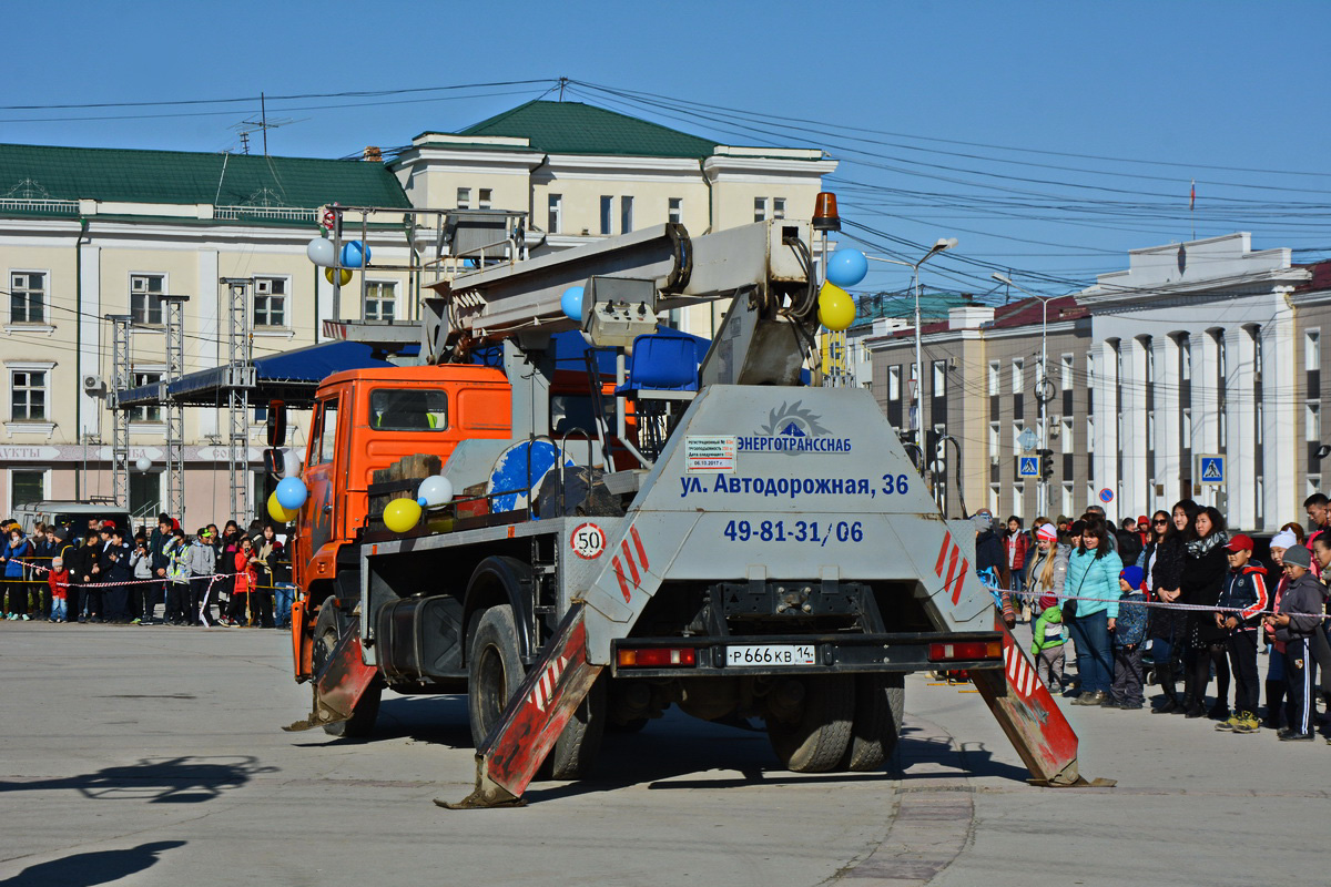 Саха (Якутия), № Р 666 КВ 14 — КамАЗ-43253-H3(99)