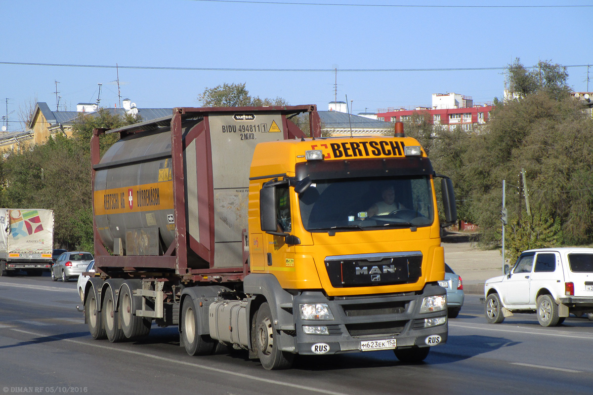 Нижегородская область, № М 623 ЕК 152 — MAN TGS 18.400