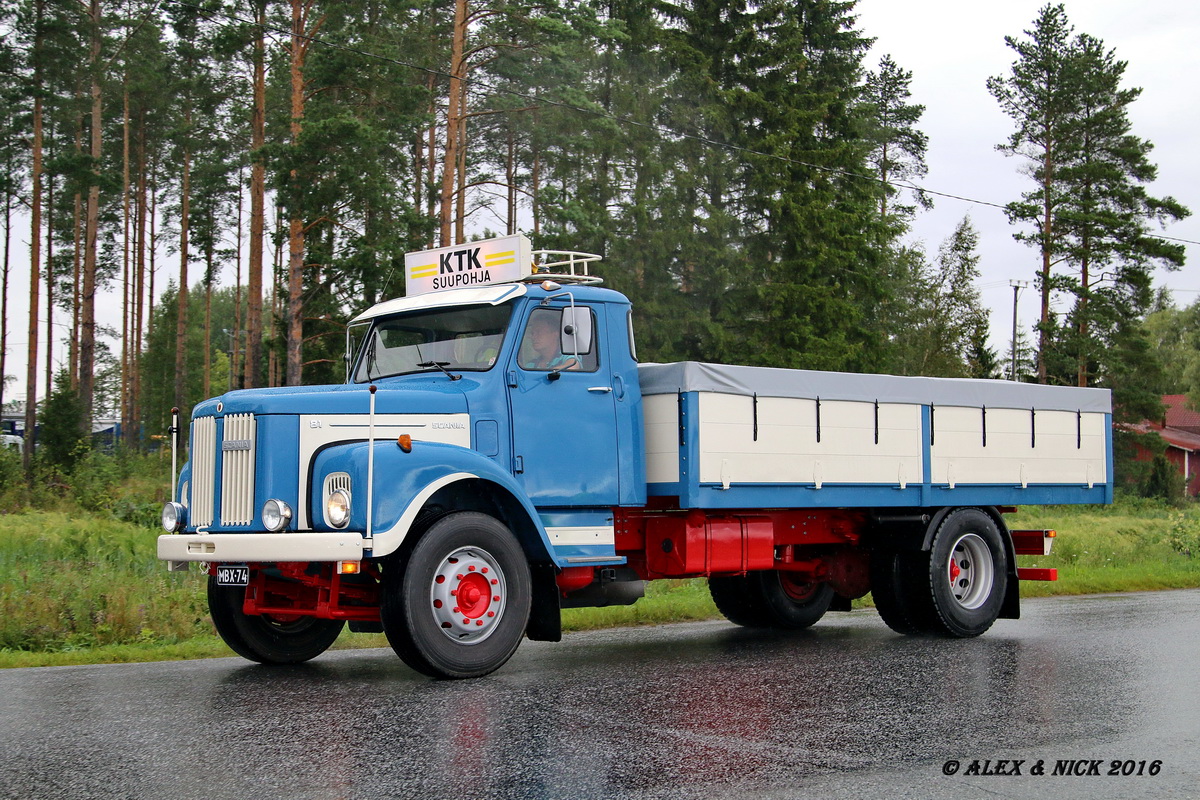 Финляндия, № MBX-74 — Scania-Vabis (общая модель); Финляндия — Power Truck Show 2016