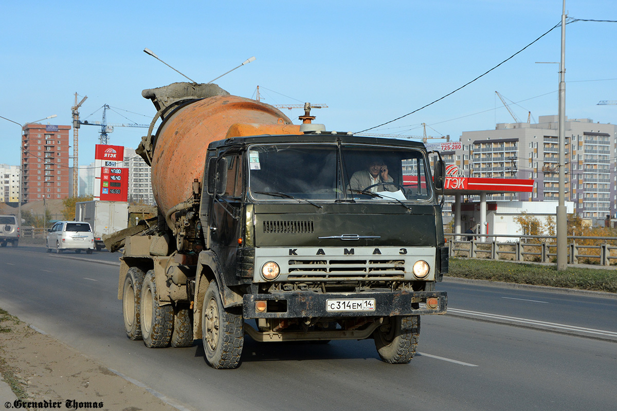 Саха (Якутия), № С 314 ЕМ 14 — КамАЗ-5410