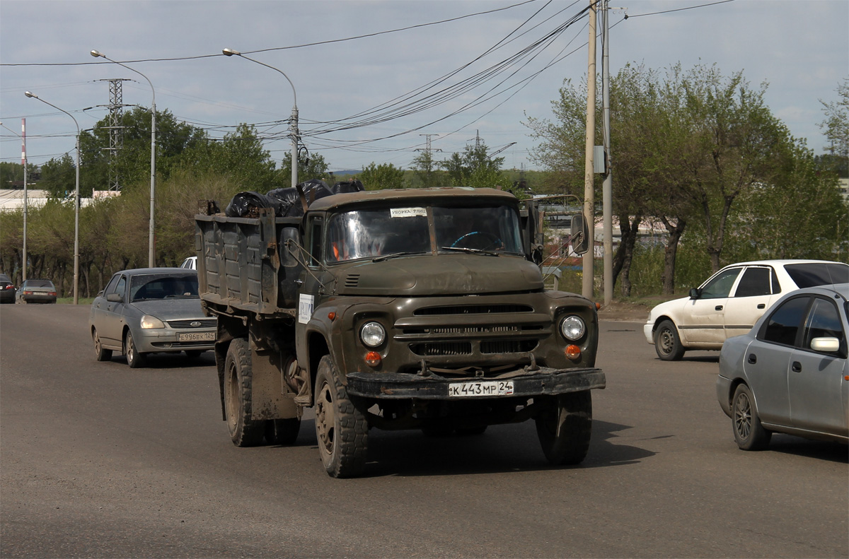 Красноярский край, № К 443 МР 24 — ЗИЛ-495710
