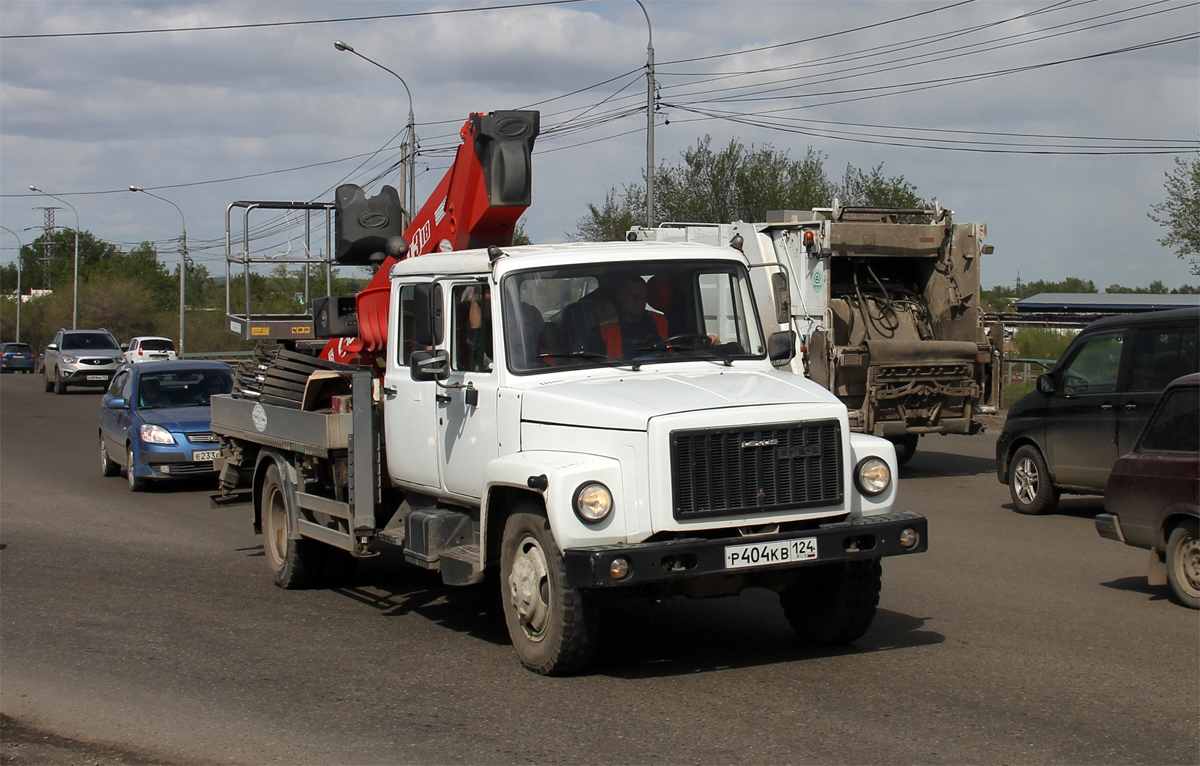 Красноярский край, № Р 404 КВ 124 — ГАЗ-3309
