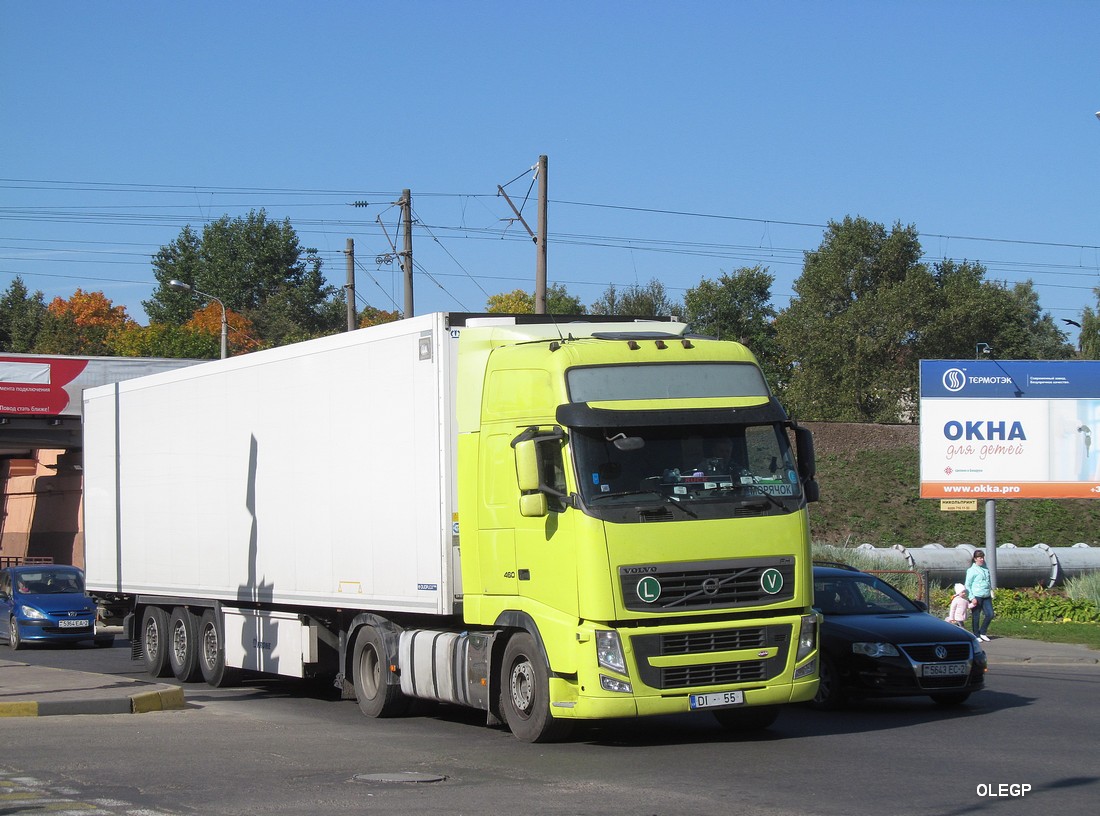Латвия, № DI-55 — Volvo ('2008) FH.460