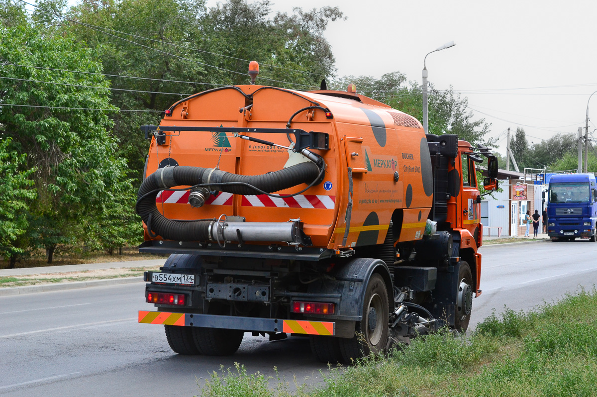 Волгоградская область, № В 554 ХМ 134 — КамАЗ-53605-L4(19)