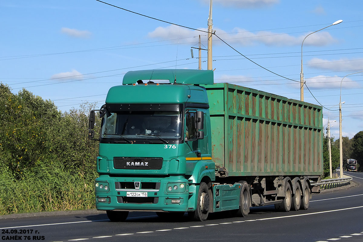 Нижегородская область, № 376 — КамАЗ-5490-T5(68)