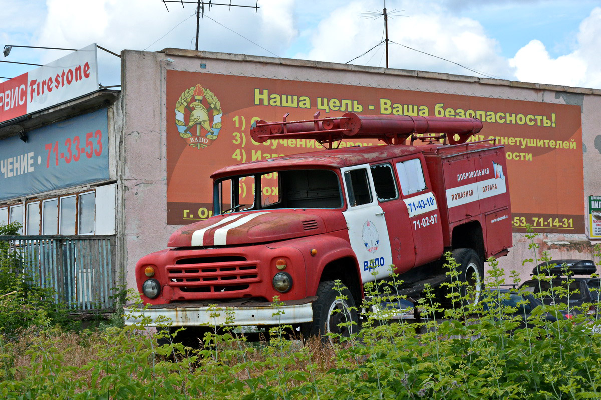 Омская область, № (55) Б/Н 0014 — ЗИЛ-431412; Техника на постаментах, памятники (Омская область); Транспортные средства без номеров (Омская область)