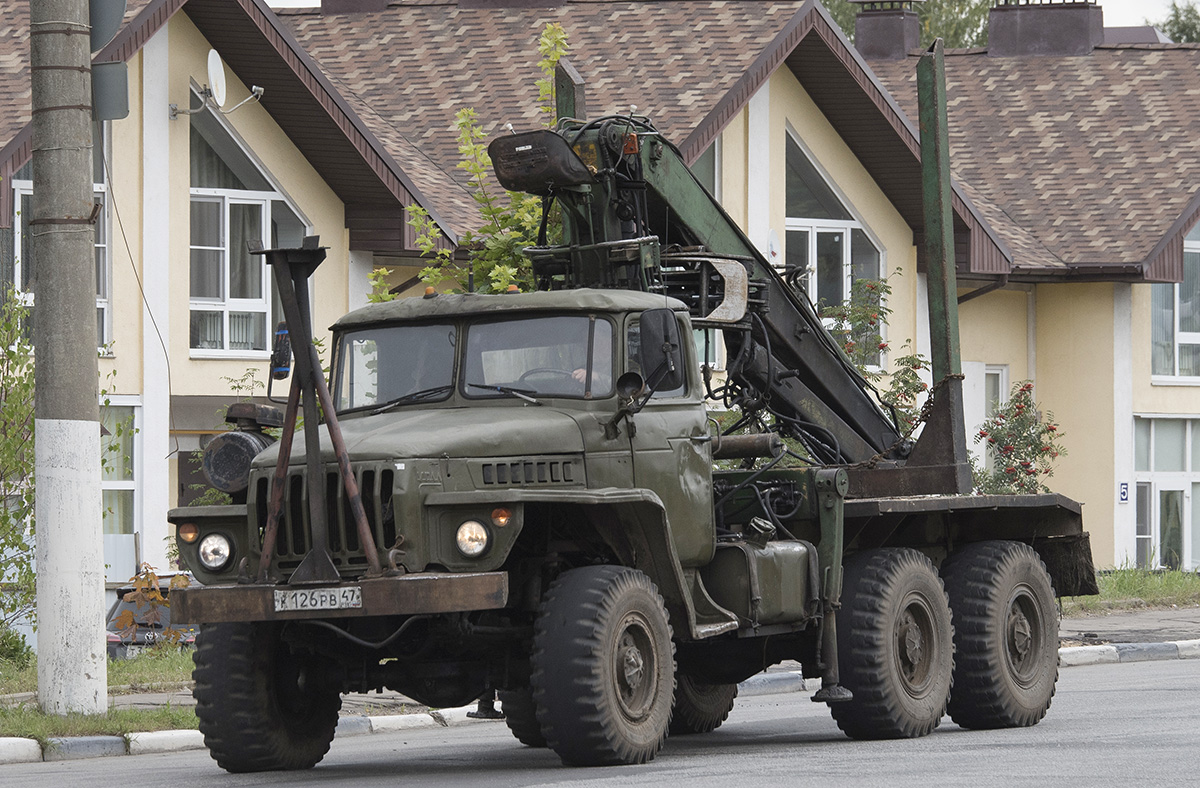 Тверская область, № К 126 РВ 47 — Урал-4320 / 5557 (общая модель)