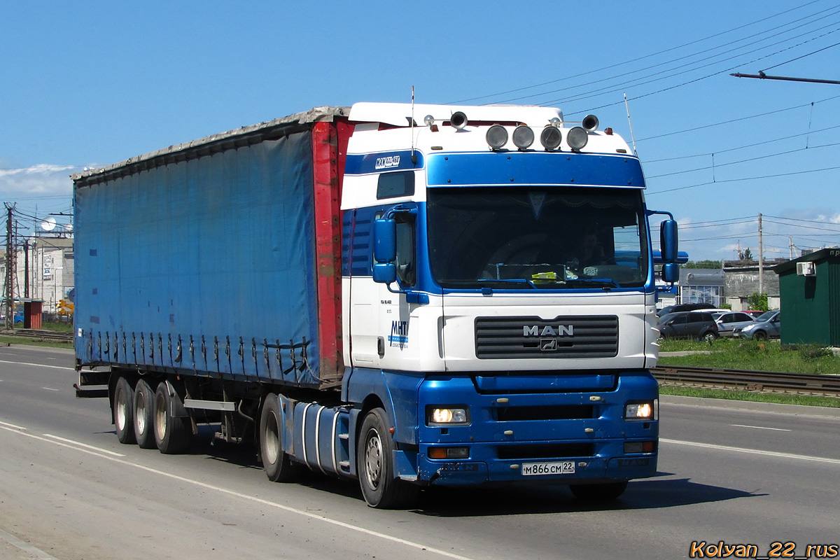 Алтайский край, № М 866 СМ 22 — MAN TGA 18.460