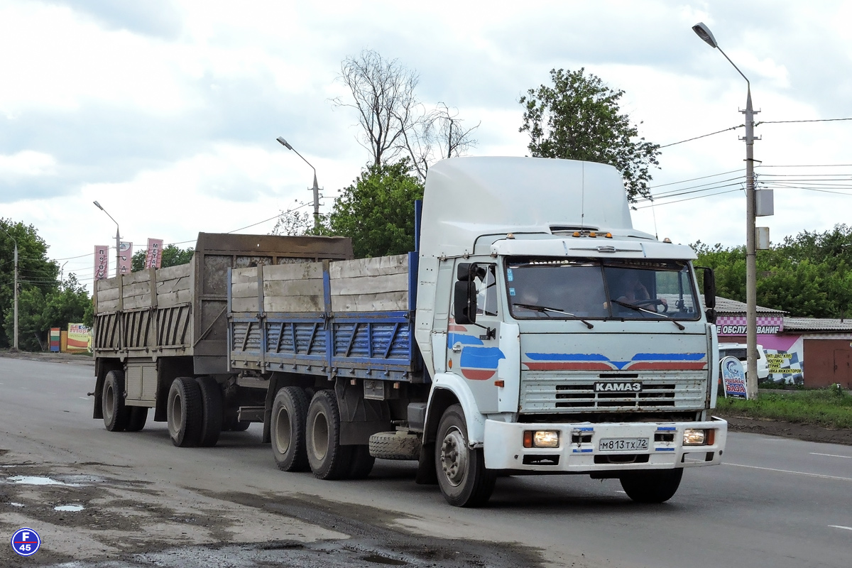 Тюменская область, № М 813 ТХ 72 — КамАЗ-53215 [532150]