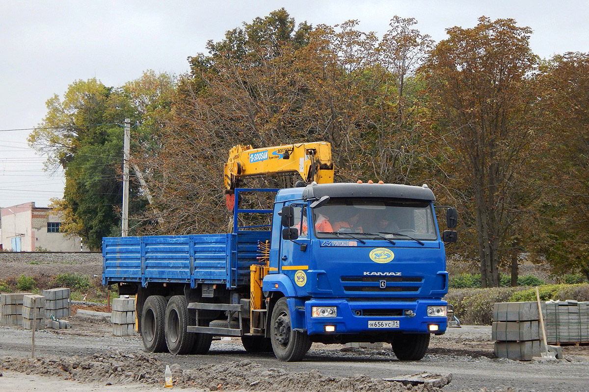 Белгородская область, № Н 656 УС 31 — КамАЗ-65117-N3(78)