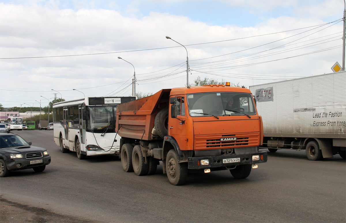 Красноярский край, № В 721 СУ 24 — КамАЗ-55111-15 [55111R]