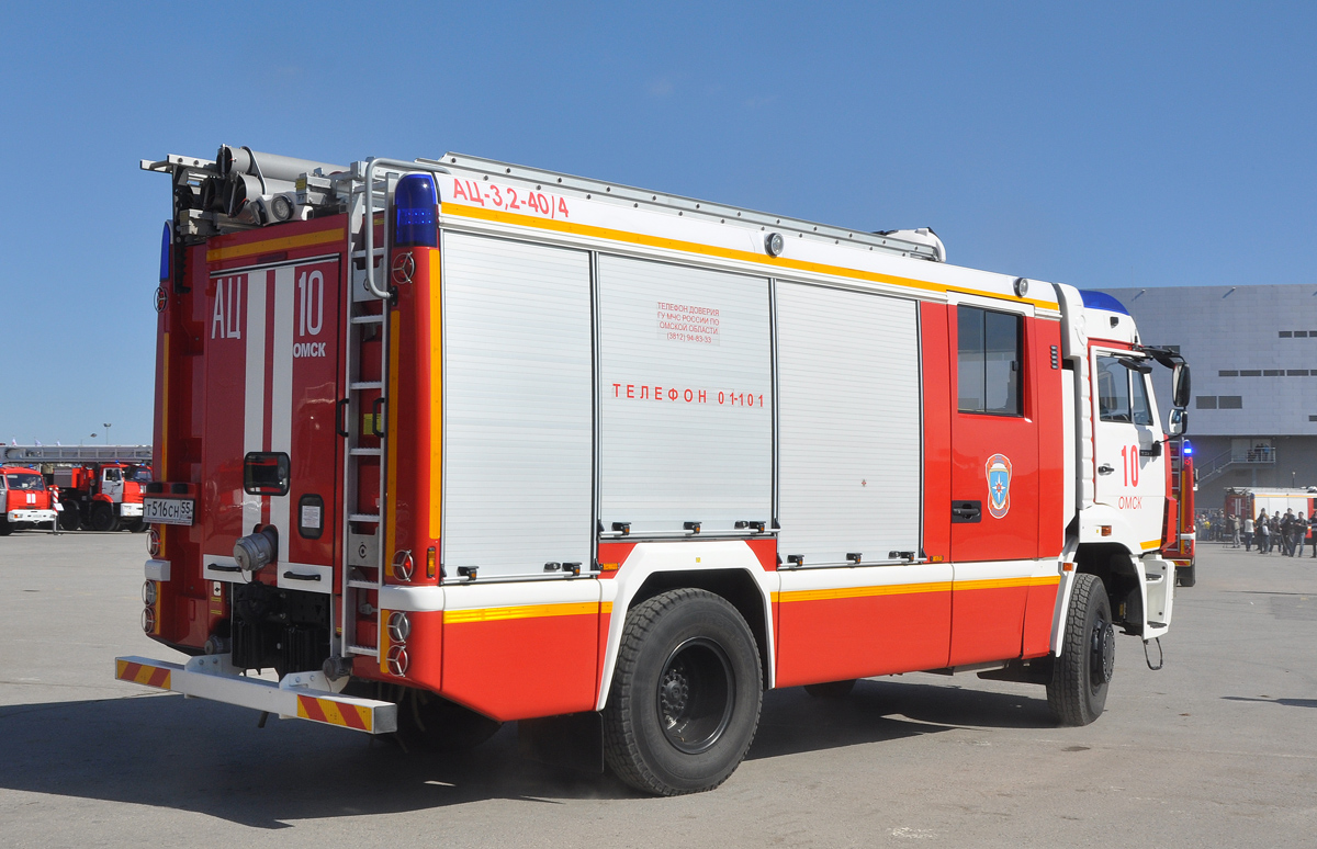 Омская область, № Т 516 СН 55 — КамАЗ-5387-RF(08) [53870F-R]