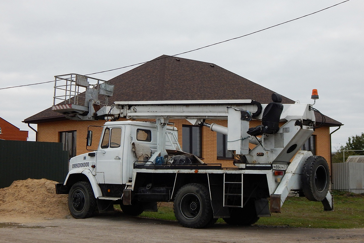 Белгородская область, № М 884 УМ 31 — ЗИЛ-4329 (УАМЗ)