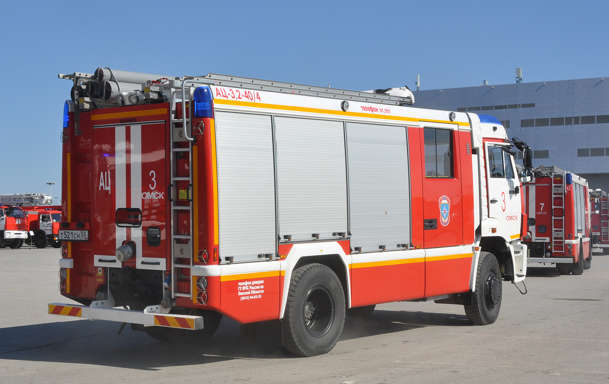 Омская область, № Т 521 СН 55 — КамАЗ-5387-RF(08) [53870F-R]
