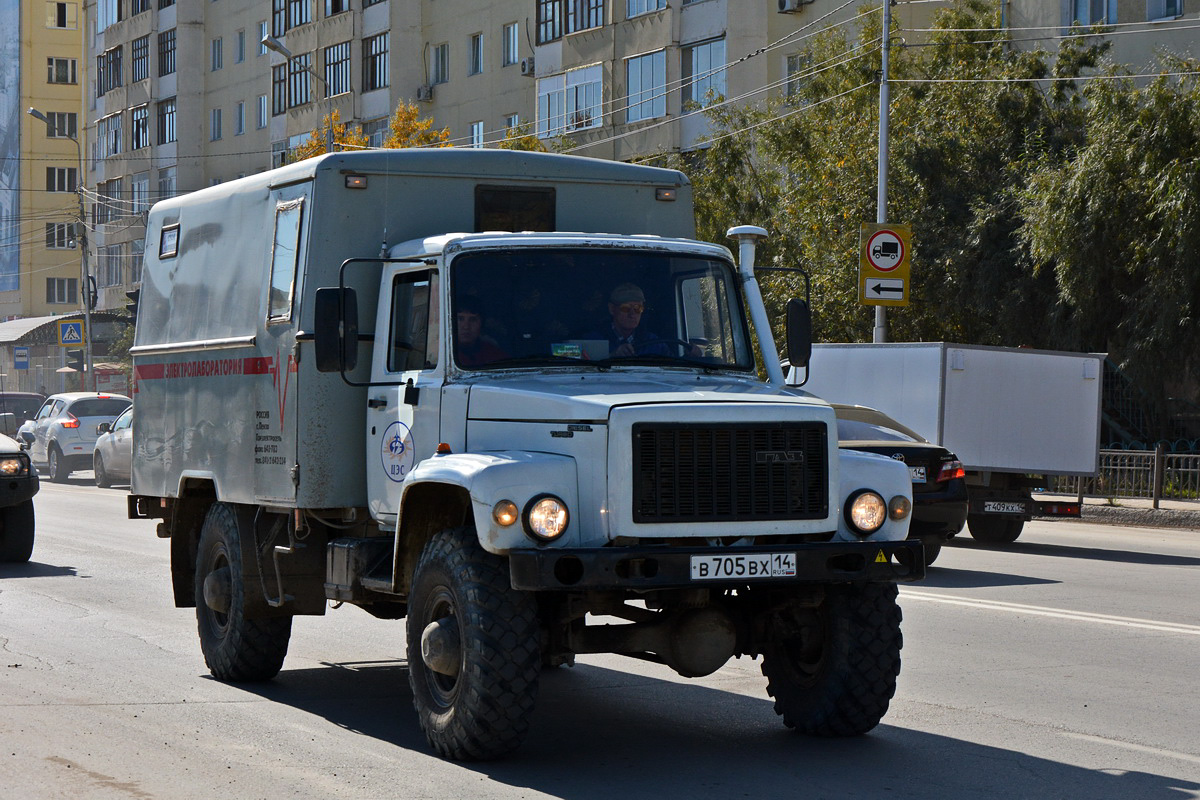 Саха (Якутия), № В 705 ВХ 14 — ГАЗ-33081 «Садко»