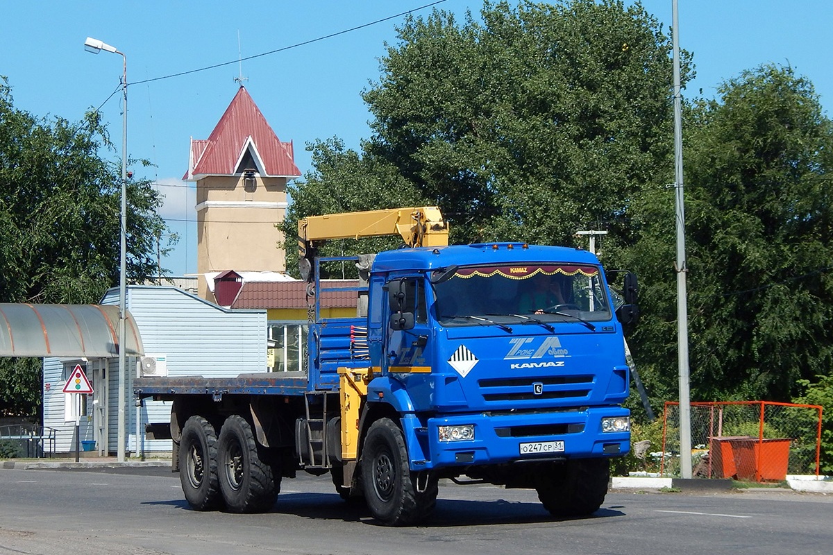Белгородская область, № О 247 СР 31 — КамАЗ-43118-RF(08) [43118F-R]
