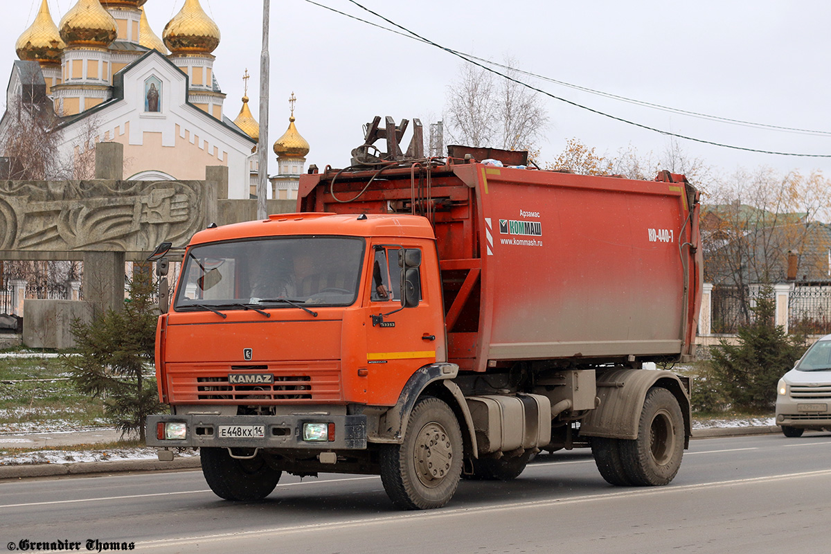 Саха (Якутия), № Е 448 КХ 14 — КамАЗ-43253-A3(96)