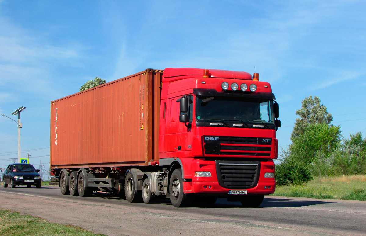 Одесская область, № ВН 3724 НК — DAF XF105 FTP