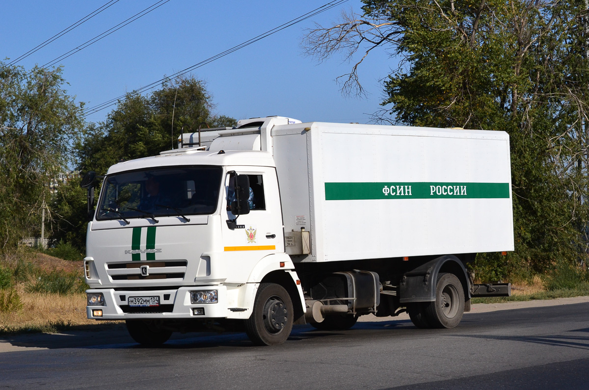Волгоградская область, № М 392 ММ 134 — КамАЗ-4308-C4(25)