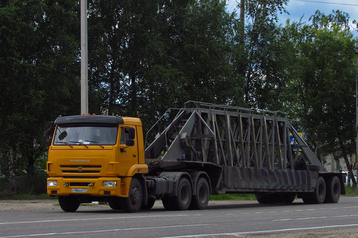 Ивановская область, № У 786 ХА 777 — КамАЗ-65116-A4(23)