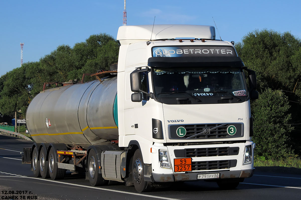 Рязанская область, № Р 791 РУ 62 — Volvo ('2002) FH12.400