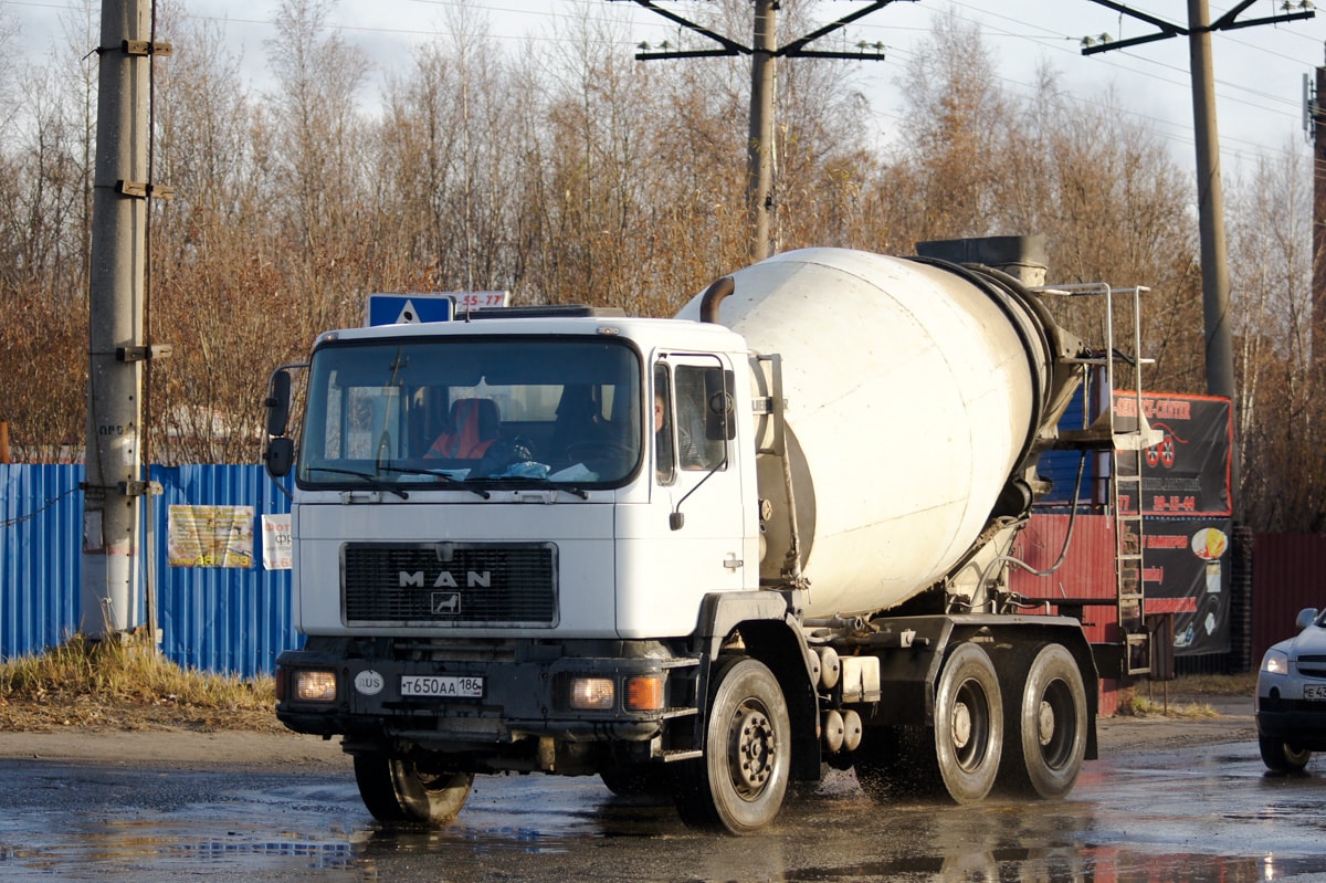 Ханты-Мансийский автоном.округ, № Т 650 АА 186 — MAN F90 26.xxx (общая)