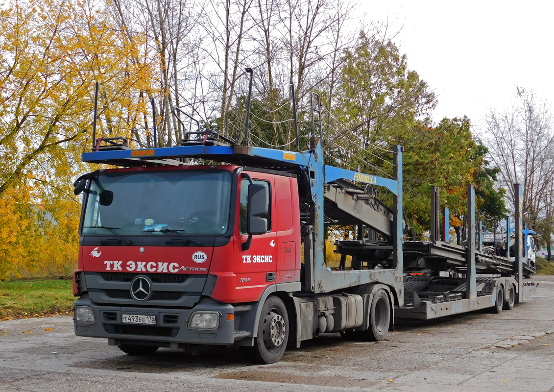 Санкт-Петербург, № Т 493 ЕЕ 178 — Mercedes-Benz Actros '09 1832 [Z9M]