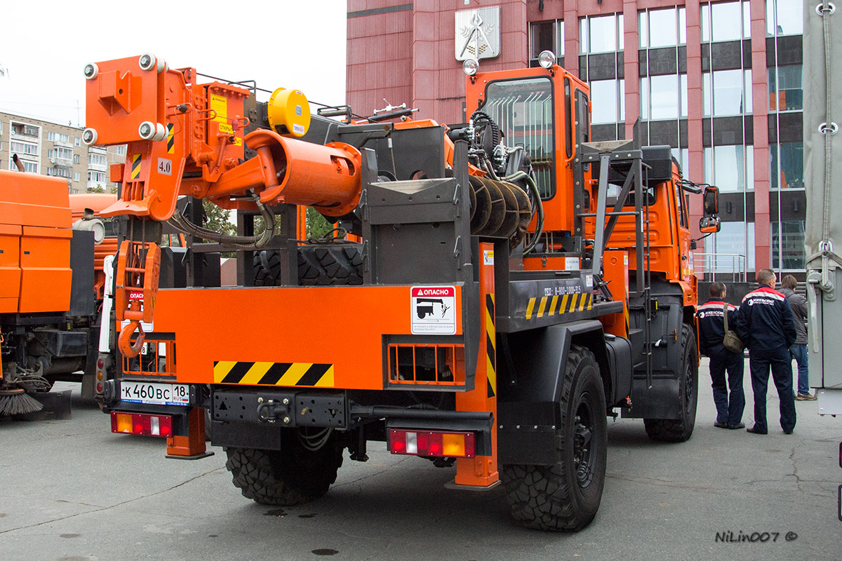 Удмуртия, № К 460 ВС 18 — КамАЗ-43502-45