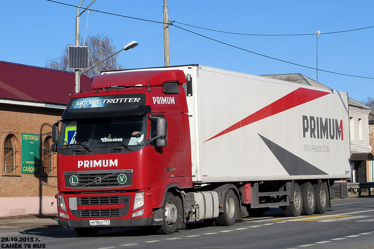 Москва, № М 418 ОР 777 — Volvo ('2008) FH.420
