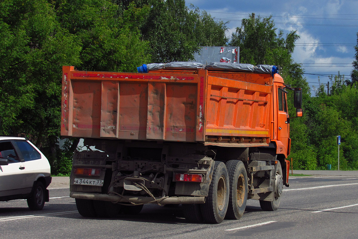 Ивановская область, № А 344 КТ 37 — КамАЗ-65115-N3(78)