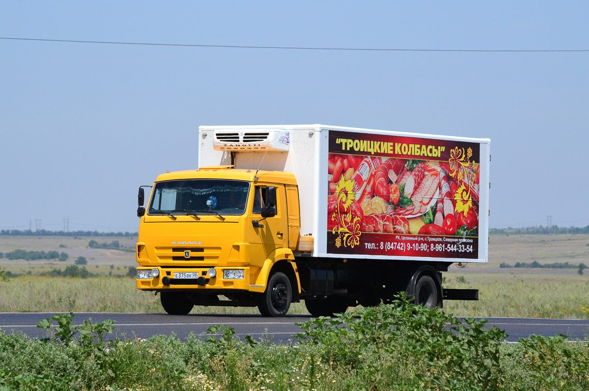 Калмыкия, № Е 375 ВК 08 — КамАЗ-4308-H3(99)