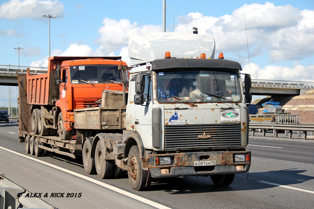 Санкт-Петербург, № В 081 КМ 98 — МАЗ-64229