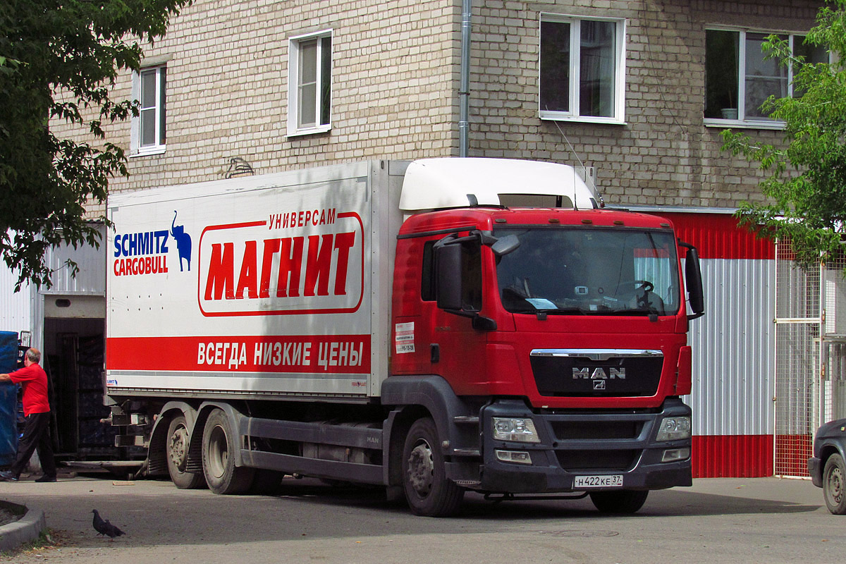Ивановская область, № Н 422 КЕ 37 — MAN TGS 26.350