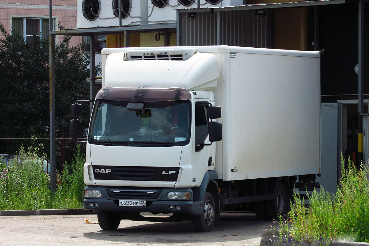 Владимирская область, № О 232 НЕ 33 — DAF LF45 FA