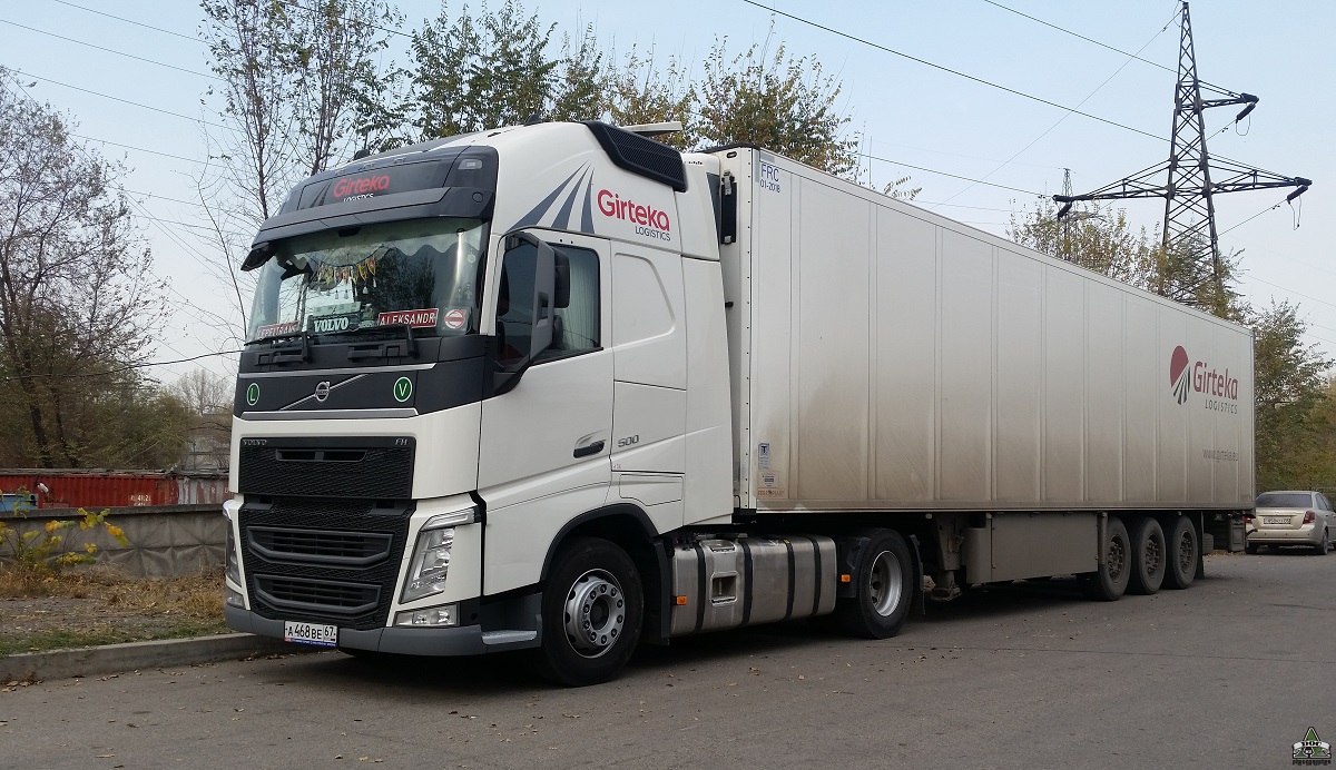 Смоленская область, № А 468 ВЕ 67 — Volvo ('2012) FH.500 [X9P]
